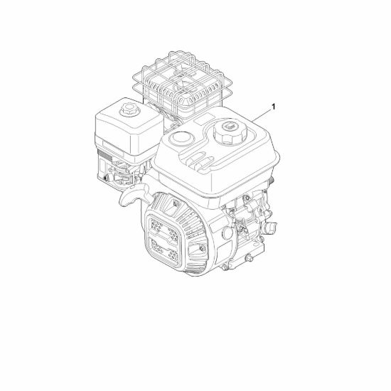 Picture of A - Motore completo EHC 605.0 (EHC605-0004)